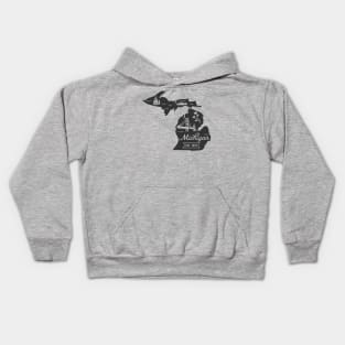 Michigan State Graphic Kids Hoodie